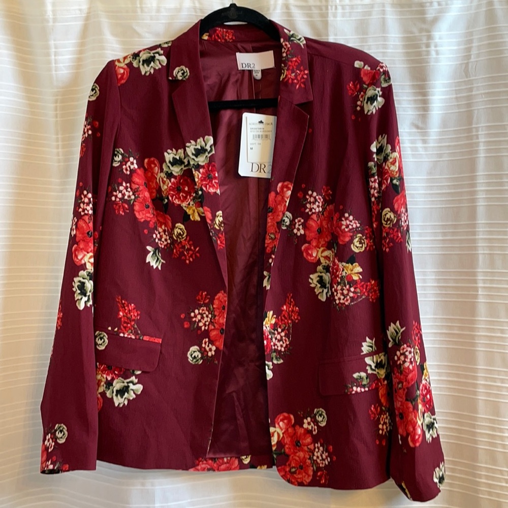 Floral blazer
